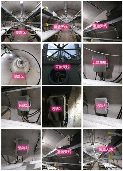  盐田电力管廊覆盖天线方案案例